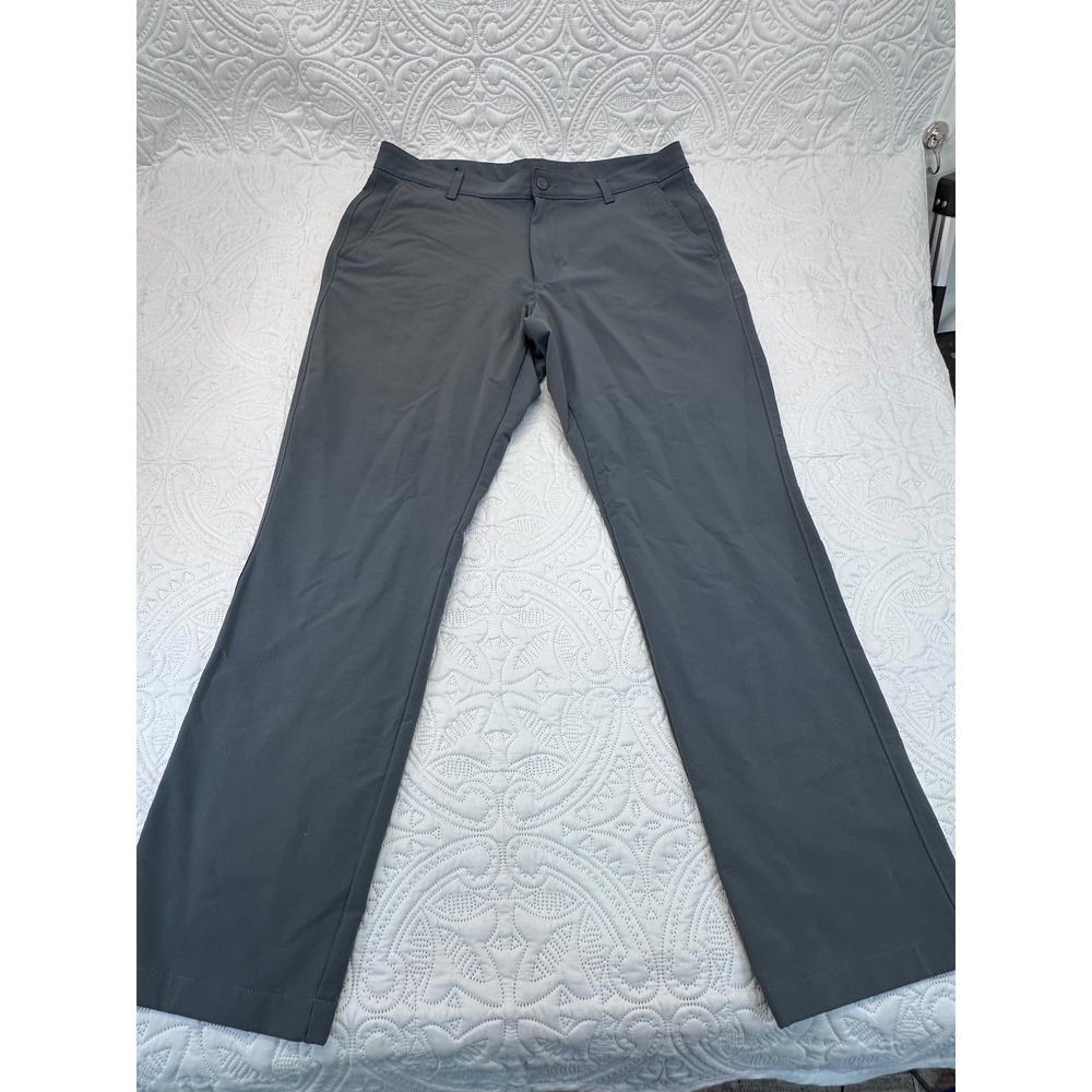 Under Armour Mens Match Play Golf Pants Gray 38x32 Performance Trousers